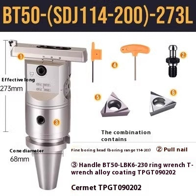 1072-SDJ Fine Boring Tools Fine Boring Heads Adjustable BT40 Fine Boring Tools Set Machining Center Small Bore Fine Boring Tools Shandong Denso Pricision Tools Co.,Ltd.